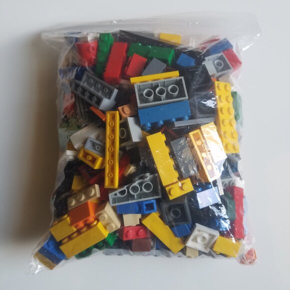 Random Legos 14.5 oz. Bag Assortment of Colors & Sizes!! - Picture 2 of 2
